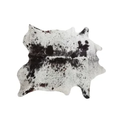 KARE Design Tapis Hide Noir-Blanc 219X242Cm