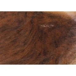 KARE Design Tapis Hide Noir-Marron 232X255Cm