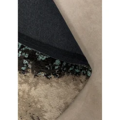 KARE Design Tapis Kelim Ornament Turquoise O200Cm