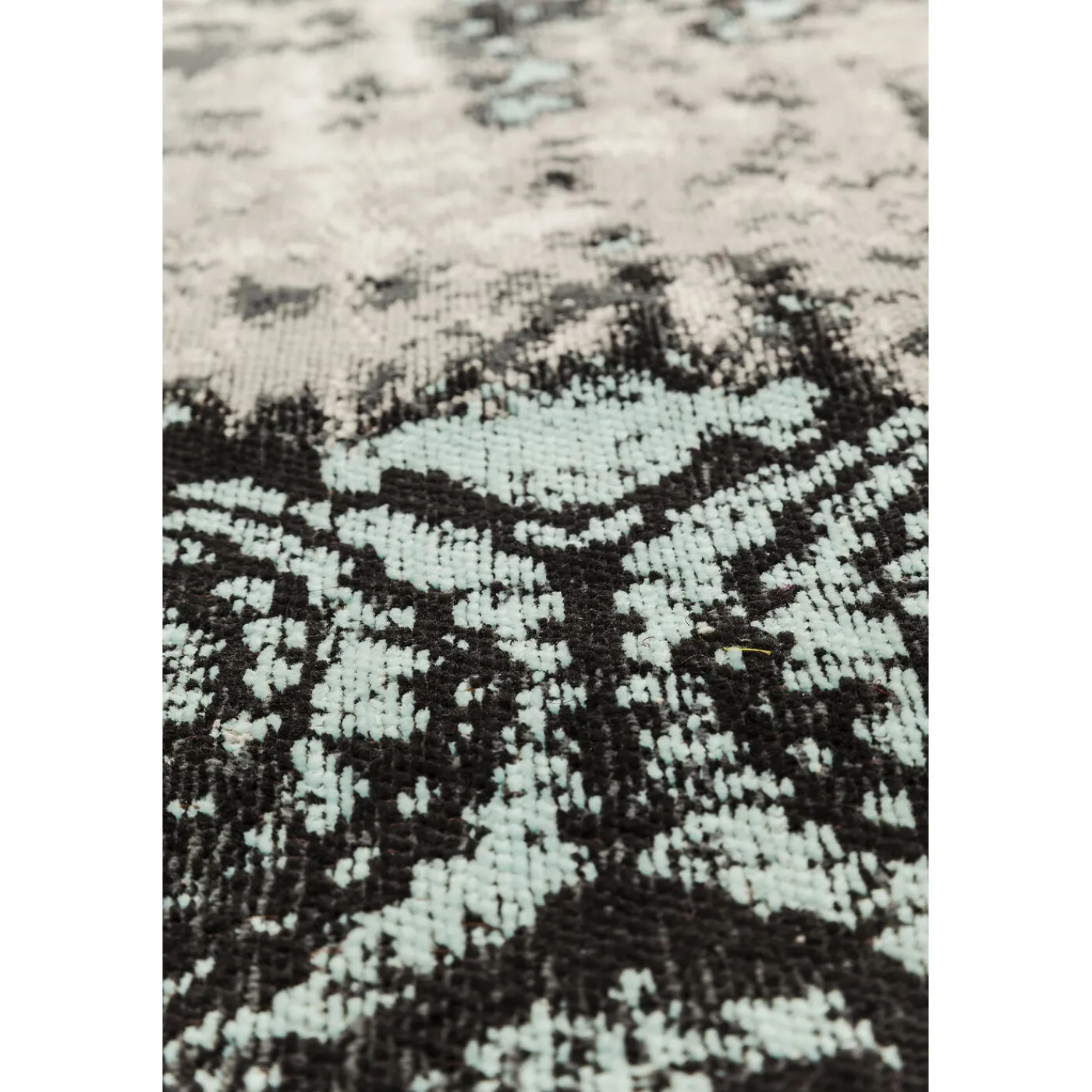 KARE Design Tapis Kelim Ornaments Turquoise 170X240Cm