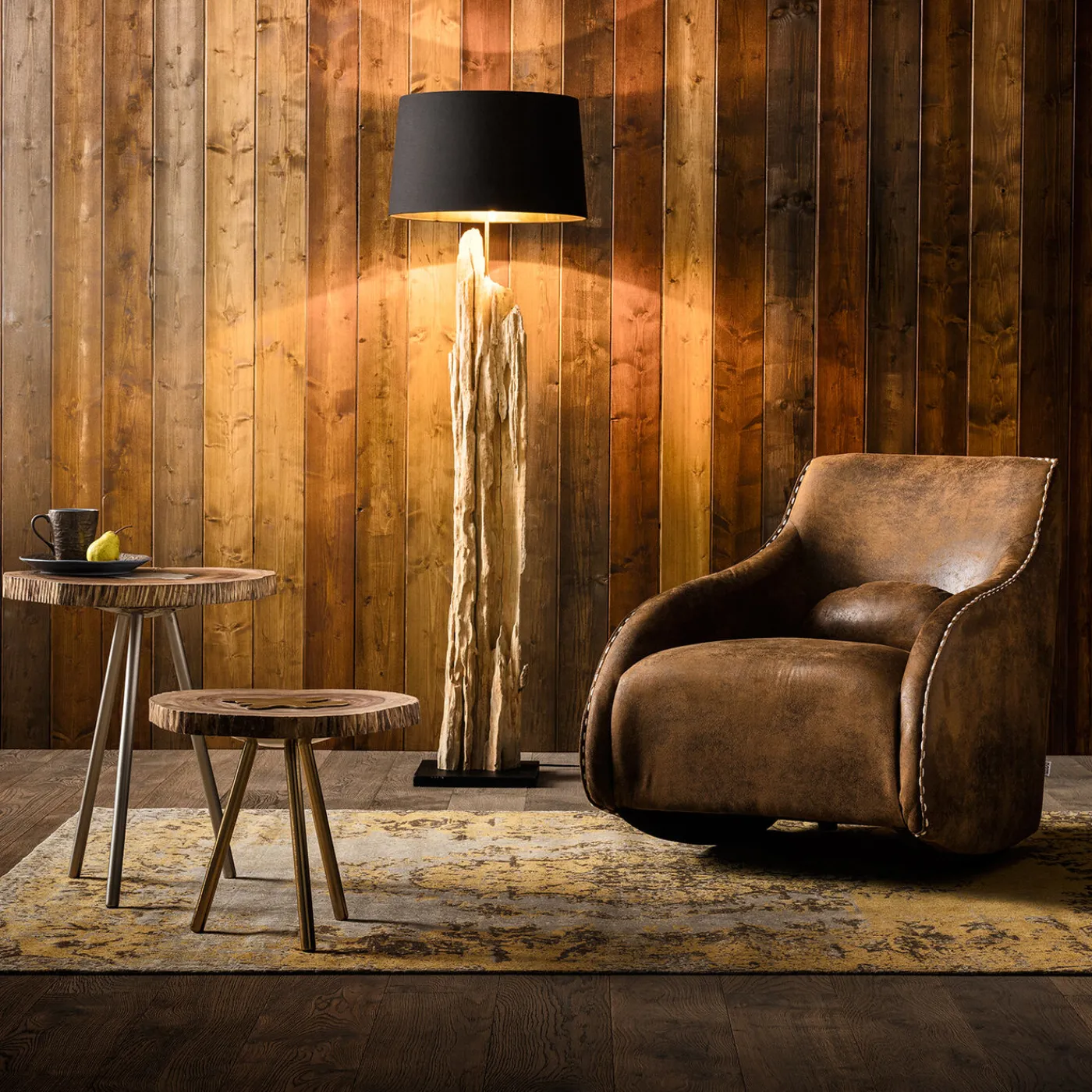 KARE Design Tapis Kelim Pop Jaune 170X240Cm