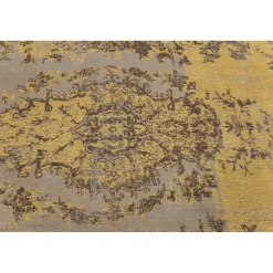 KARE Design Tapis Kelim Pop Jaune 170X240Cm