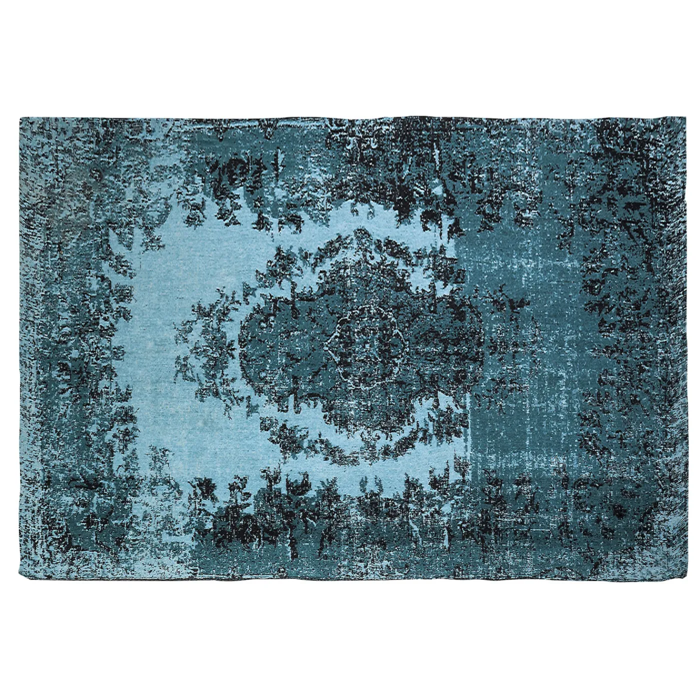 KARE Design Tapis Kelim Pop Turquoise 170X240Cm