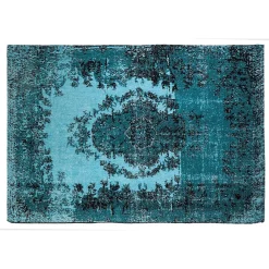 KARE Design Tapis Kelim Pop Turquoise 170X240Cm