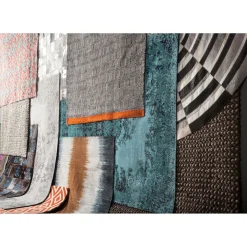 KARE Design Tapis Kelim Pop Turquoise 170X240Cm