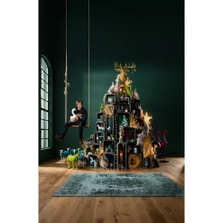 KARE Design Tapis Kelim Pop Turquoise 170X240Cm