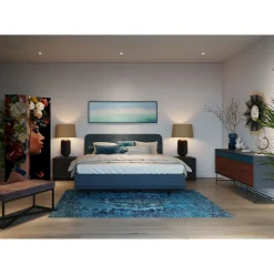 KARE Design Tapis Kelim Pop Turquoise 170X240Cm