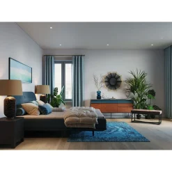 KARE Design Tapis Kelim Pop Turquoise 170X240Cm