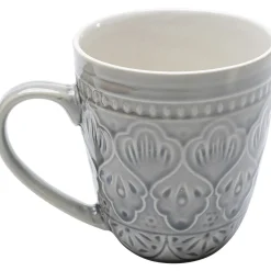 KARE Design Tasse Sicilia Mandala Gris 10Cm