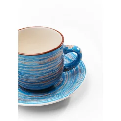 KARE Design Tasses A Cafe Swirl Bleu (2-Parts)