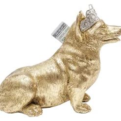 KARE Design Tirelire Royal Sitting Corgi