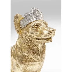 KARE Design Tirelire Royal Sitting Corgi