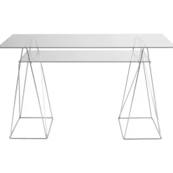 KARE Design Treteaux-Bureau Polar Chrome (Set De 2)