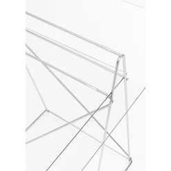 KARE Design Treteaux-Bureau Polar Chrome (Set De 2)