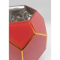 KARE Design Vase Art Pastel Rouge 17Cm