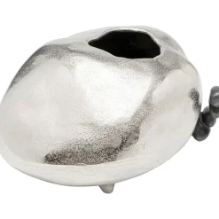 KARE Design Vase Art Stones Argente 21Cm