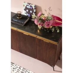 KARE Design Vase Art Stones Dore 16Cm