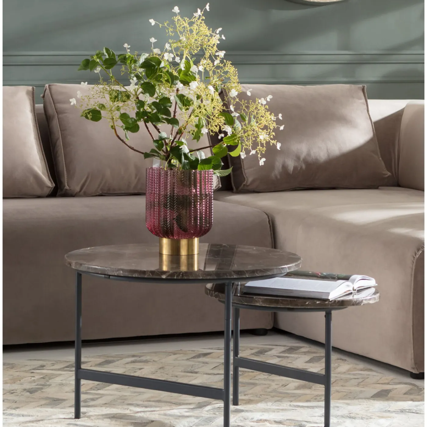 KARE Design Vase Barfly Berry 24Cm