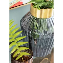 KARE Design Vase Barfly Gris 30Cm