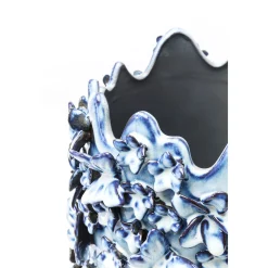 KARE Design Vase Butterflies Bleu Clair 50Cm