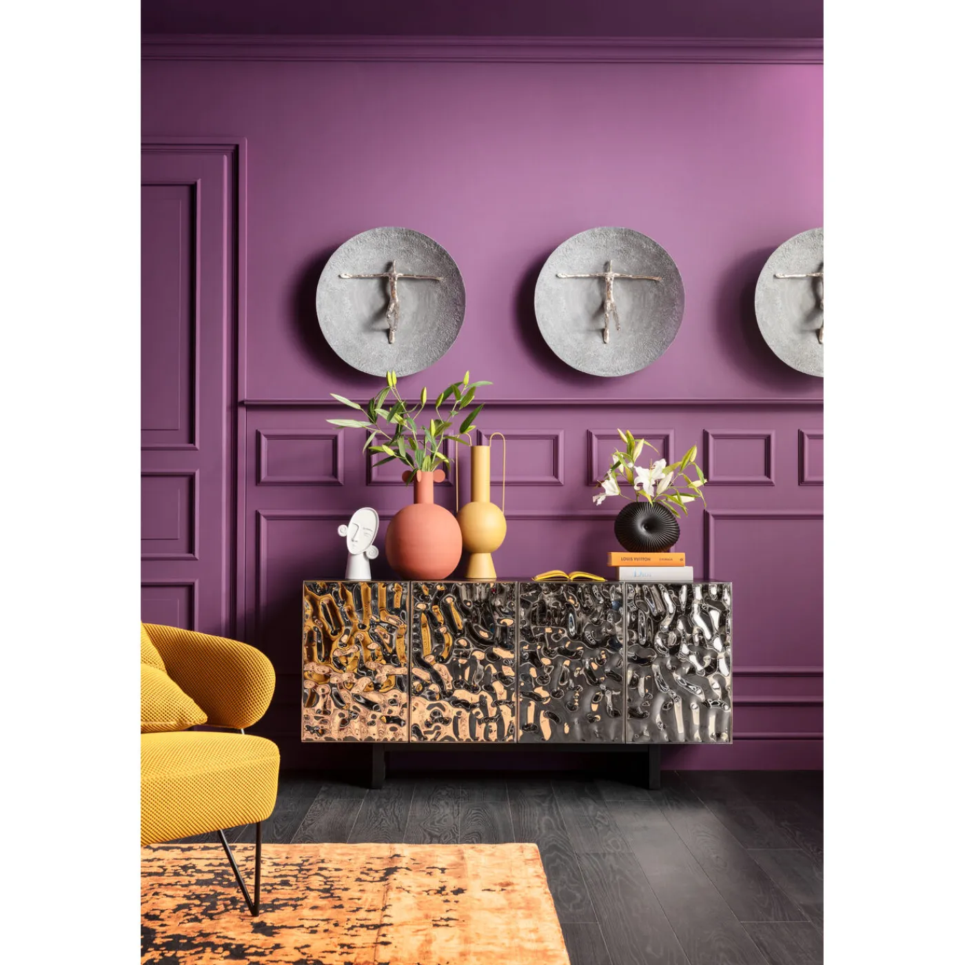 KARE Design Vase Curvo 58Cm