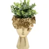 KARE Design Vase Décoratif Flowercrown Dore 20Cm