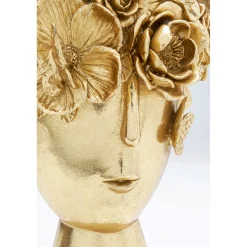 KARE Design Vase Décoratif Flowercrown Dore 20Cm