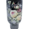KARE Design Vase Décoratif Rose Magic Noir 27Cm