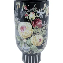 KARE Design Vase Décoratif Rose Magic Noir 27Cm