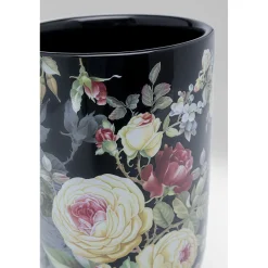 KARE Design Vase Décoratif Rose Magic Noir 27Cm
