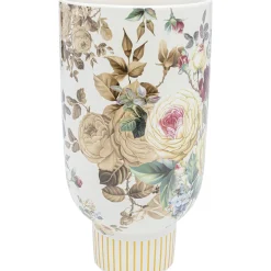 KARE Design Vase Décoratif Rose Magic Blanc 27Cm