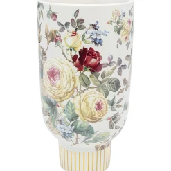 KARE Design Vase Décoratif Rose Magic Blanc 27Cm