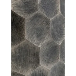 KARE Design Vase Décoratif Sacramento Comb Argente 59Cm