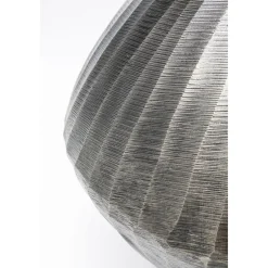 KARE Design Vase Décoratif Sacramento Carving Argente 30Cm