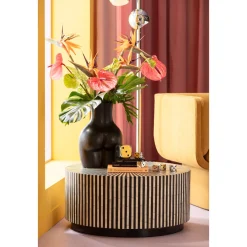 KARE Design Vase Donna Noir 40Cm