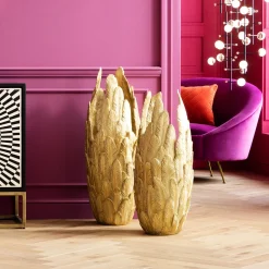 KARE Design Vase Feathers Dore 91