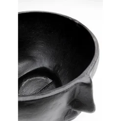KARE Design Vase Half Face Noir 23Cm