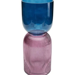 KARE Design Vase Marvelous Duo Bleu Violet 40Cm