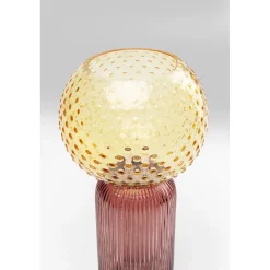 KARE Design Vase Marvelous Duo Jaune Violet 31Cm
