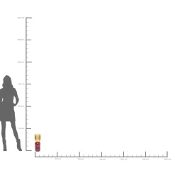 KARE Design Vase Marvelous Duo Jaune Violet 38Cm