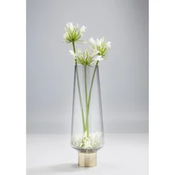 KARE Design Vase Noble Ring Gris 40Cm