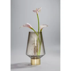 KARE Design Vase Noble Ring Marron 40Cm