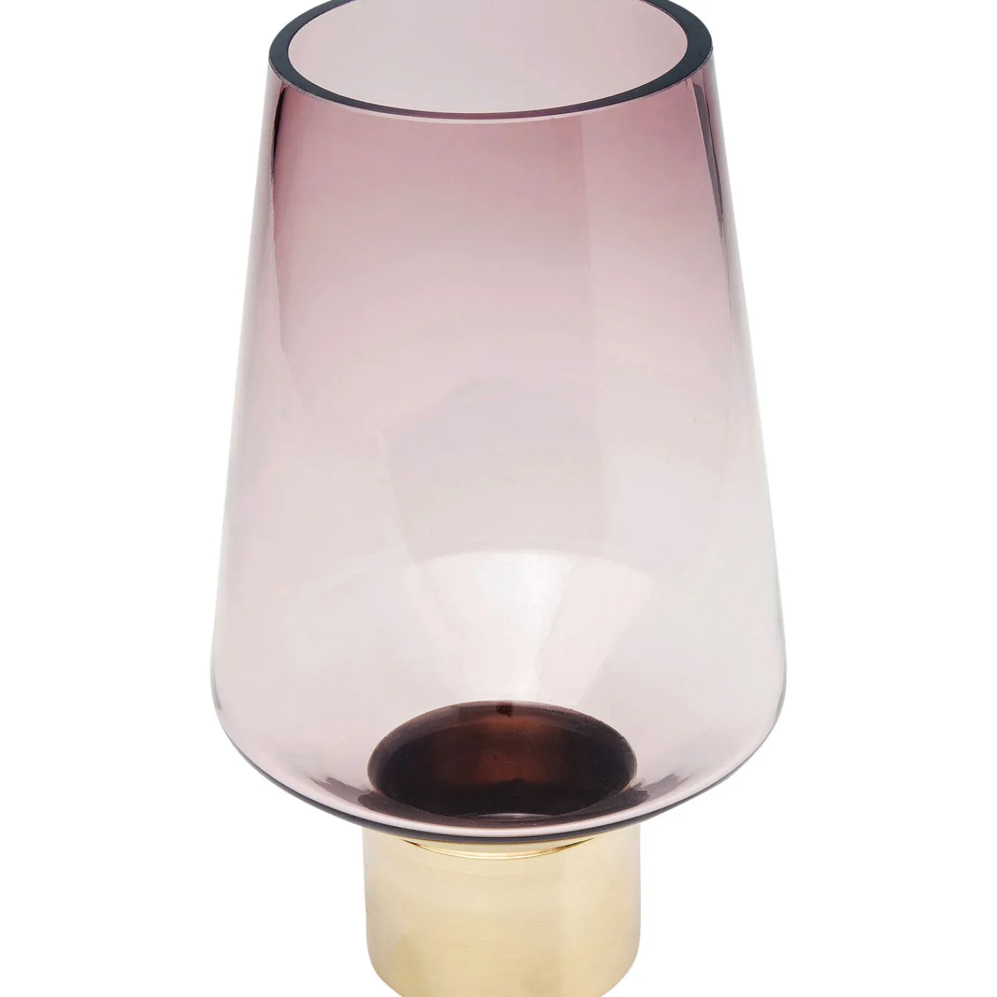 KARE Design Vase Noble Ring Violet 26Cm