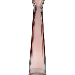 KARE Design Vase Piramide Rose 55Cm