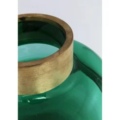 KARE Design Vase Positano Belly Vert 21Cm