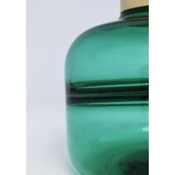 KARE Design Vase Positano Belly Vert 21Cm