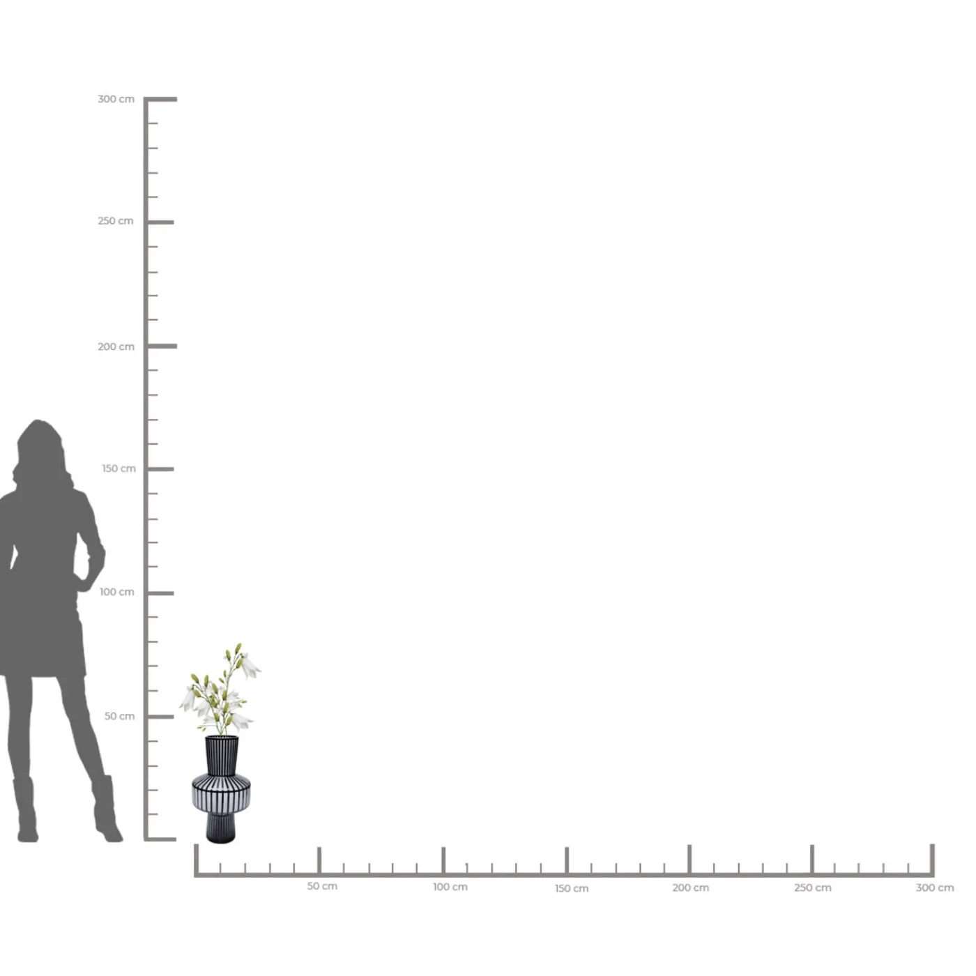 KARE Design Vase Roulette Belly 42