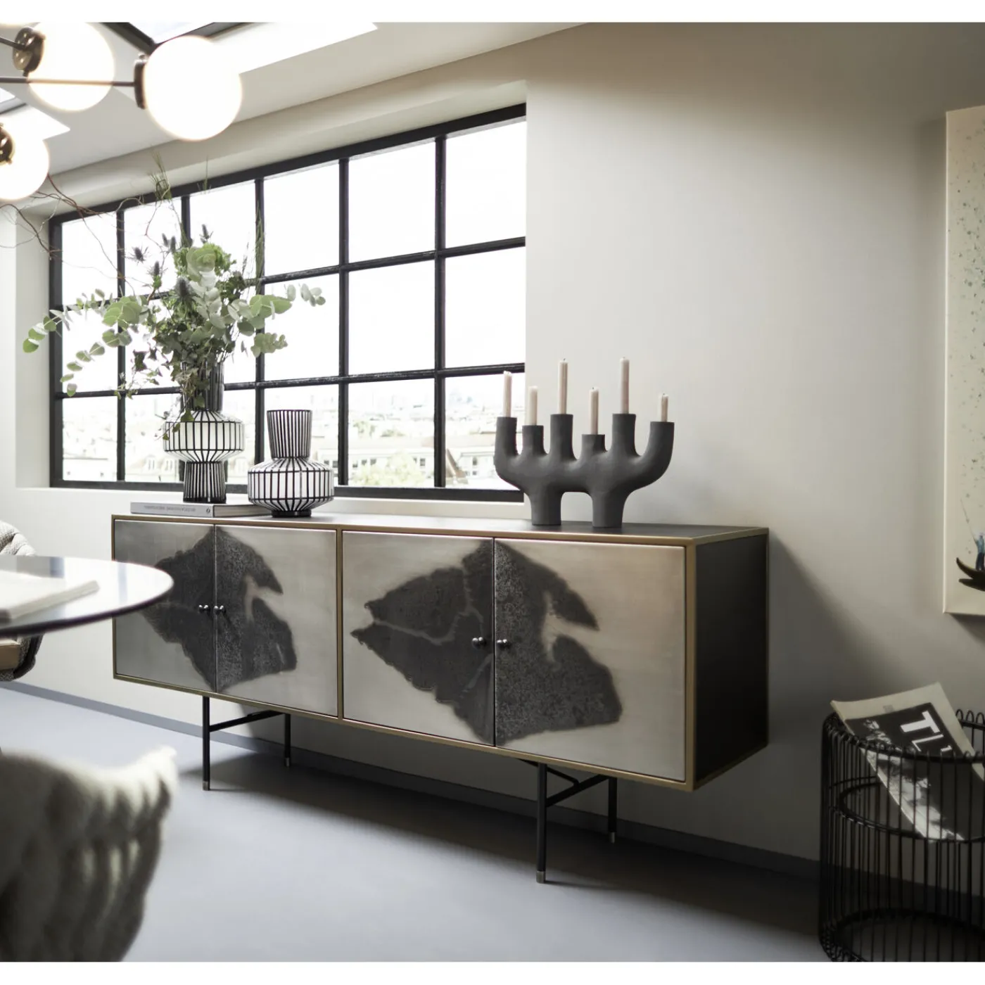 KARE Design Vase Roulette Belly 42