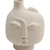 KARE Design Vase Spherical Face Gauche 16Cm