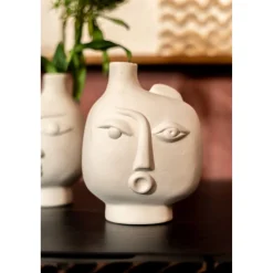 KARE Design Vase Spherical Face Gauche 16Cm
